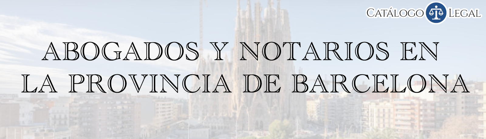 Servicios legales en la provincia de Barcelona